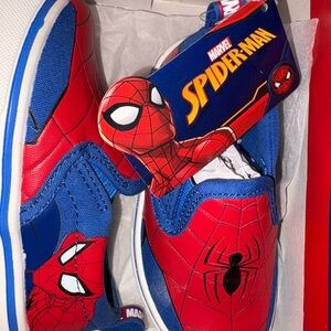 Marvel Spider-Man Blue and Red Kids' Shoes